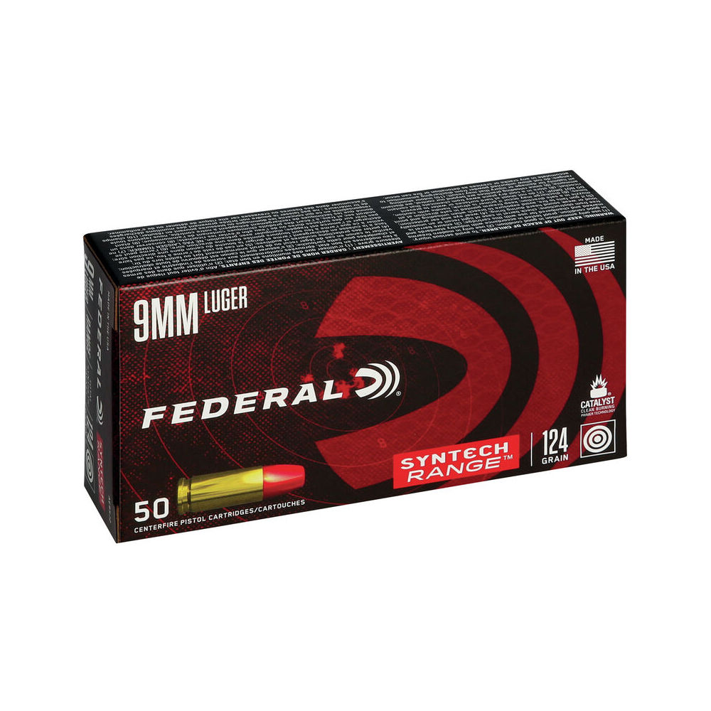 FEDERAL AE 9MM LUGER 124GR TSJ 50RD 10BX/CS - for sale