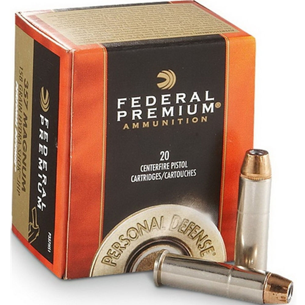 FED HYDRA-SHOK 357MAG 158GR 20/500 - for sale