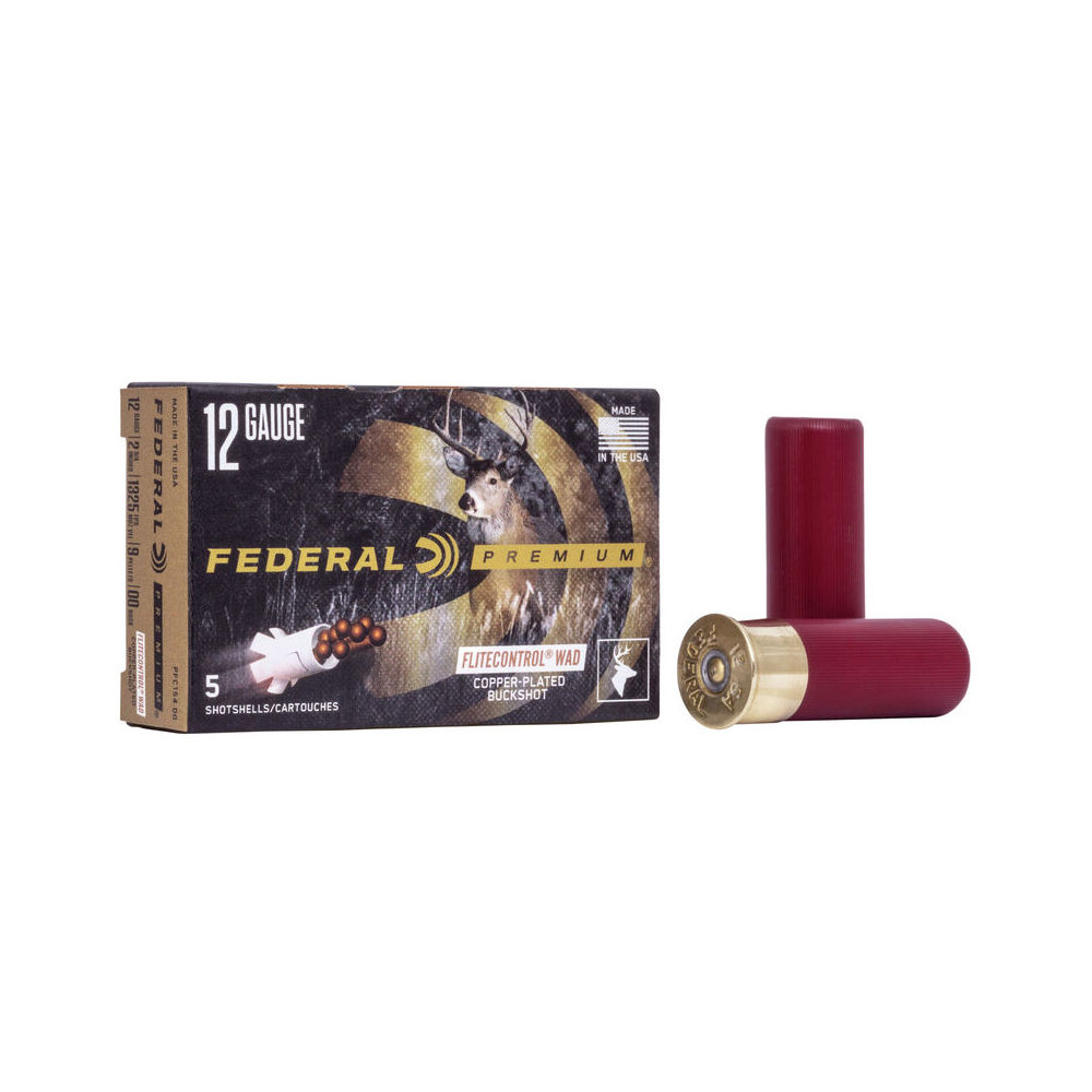 FED FLT CRTL 12GA 2.75" 00 BCK 5/250 - for sale