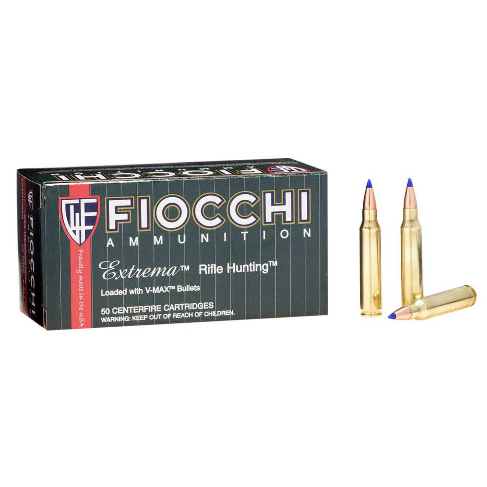 FIOCCHI 223 REM 40GR V-MAX 50RD 20BX/CS - for sale