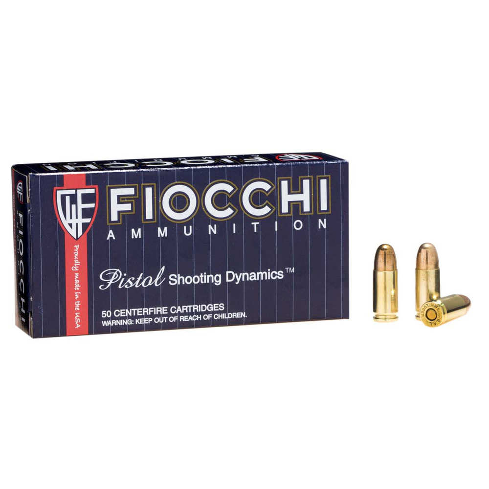 FIOCCHI 9MM 158GR FMJ 50/1000 - for sale