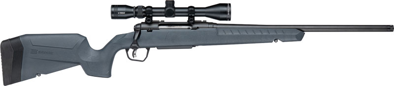 SAVAGE AXIS 2 XP 22-250 20" THREADED W/3-9X40 BLACK/GREY - for sale