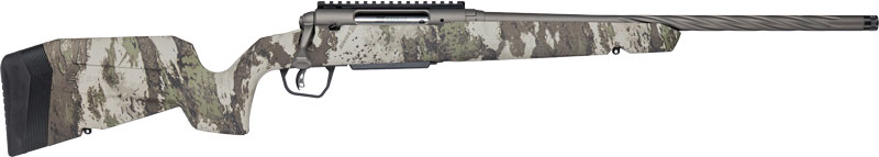 SAVAGE AXIS 2 PRO 6MM CM 20" FLUTED THREADED BRNZ/WOODLAND - for sale