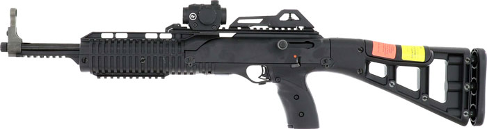 HI-POINT CARBINE .45ACP 17.5" TB 9RD BLACK W/CT RED DOT - for sale