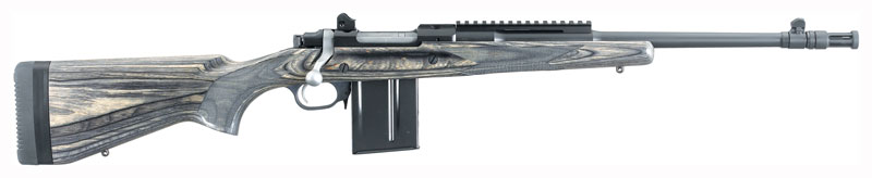 RUGER M77-GS GUNSITE SCOUT RIFLE 308 10RD BLACK LAMINATE - for sale