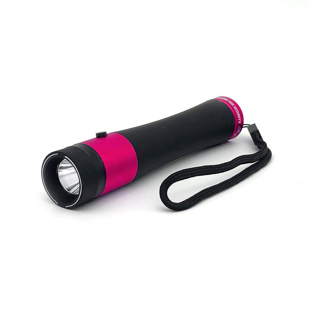 guard dog security - Ivy - IVY 200LUM FLS HI STUN GUN RECH GRIP PNK for sale