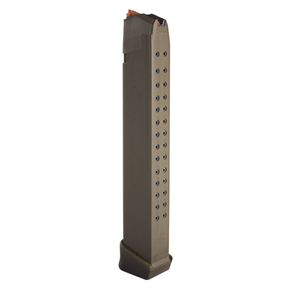 MAG GLOCK OEM 17/34 9MM 33RD FDE PKG - for sale