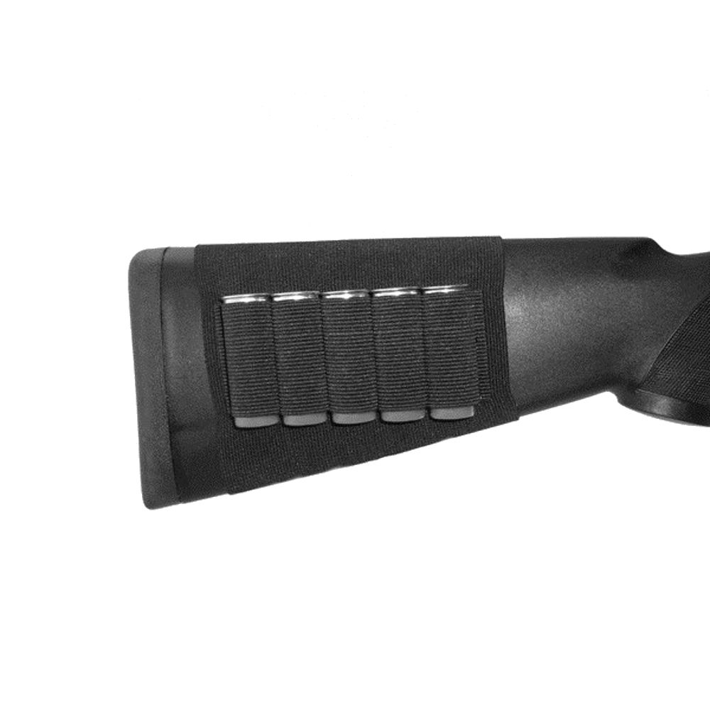 grovtec - Buttstock Cartridge Holder - AMMO BELT BUTTSTOCK SHELL HLD SHTGN OPEN for sale