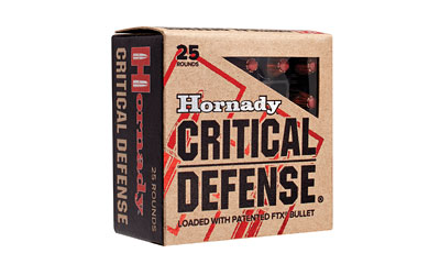 HORNADY CRITICAL DEFENSE 38 SPECIAL+P 110GR FTX 25RD 10B/C - for sale