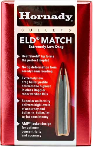 Hornady - ELD Match - 30 Caliber - BULLET ELD MTC 30CAL 308 195 GR 100RD/BX for sale