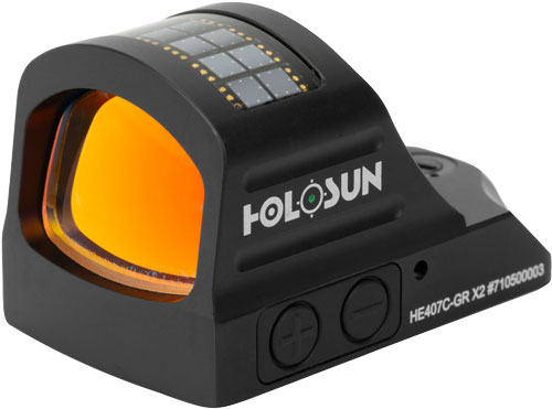 holosun - HE407C-GR X2 - 2MOA DOT ONLY/SHAKE AWAKE GR for sale