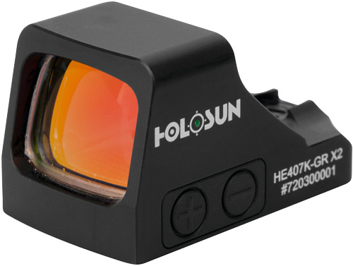 holosun - HE407K- GR X2 - GRN 6MOA DOT SOLAR FAILSAFE SHKE AWAKE for sale