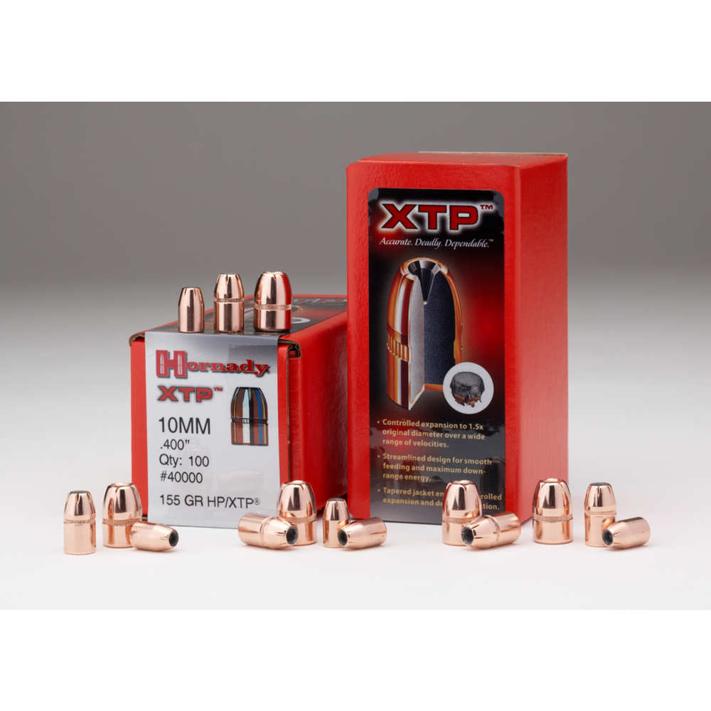 Hornady - XTP - 9mm Luger - BULLET 9MM 355 124 GR HP/XTP 100/BX for sale