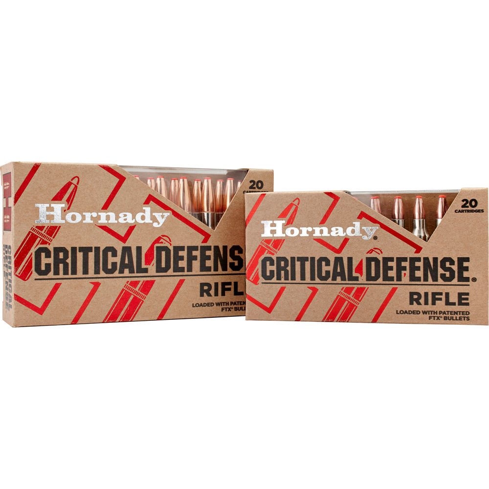 HORNADY CRITICAL DEFENSE 223 REM 73GR FTX 20RD 10BX/CS - for sale