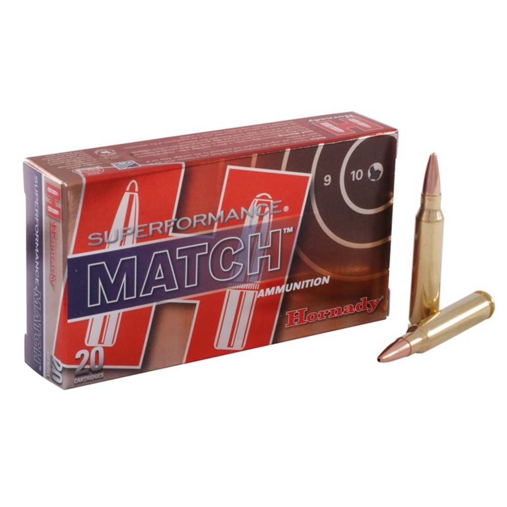 HORNADY SPF MATCH 223 REM 75GR BTHP 20RD 10BX/CS - for sale