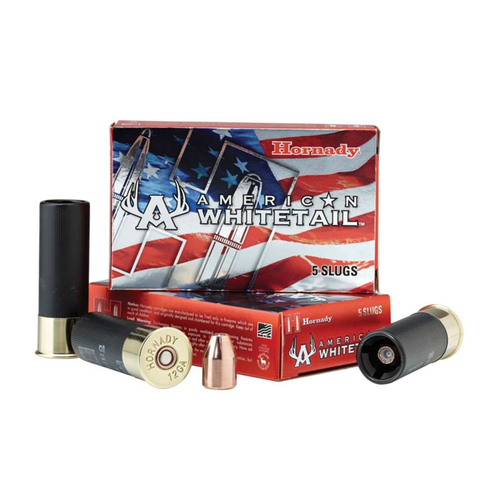 HRNDY AW 12GA 2.75" 325GR SLUG 5/100 - for sale