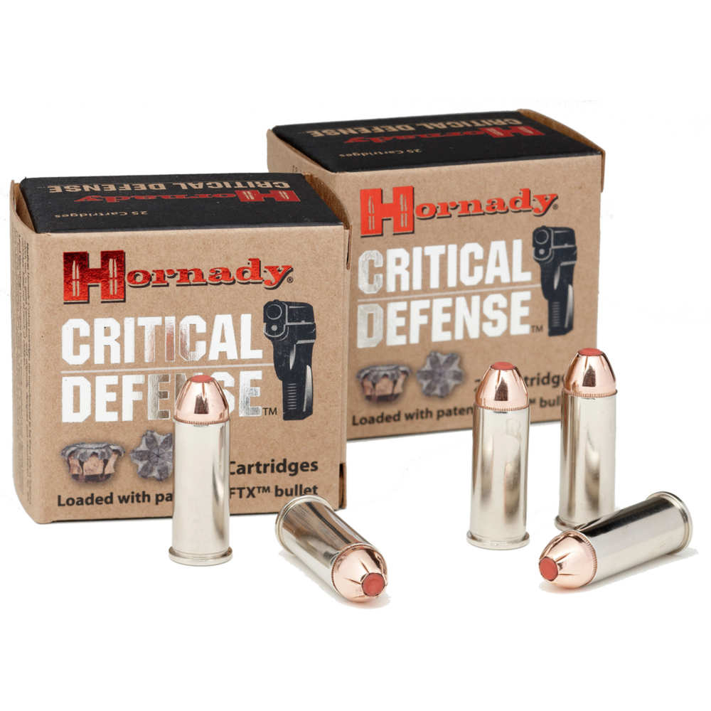 HORNADY CRITICAL DEFENSE 45 LC 185GR FTX 20RD 10BX/CS - for sale