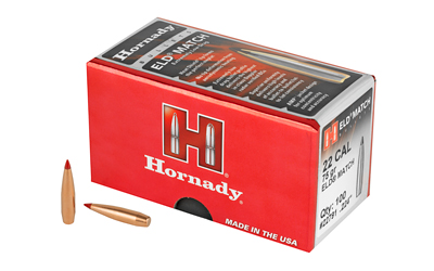Hornady - ELD Match - 22 Caliber - BULLET 22 CAL .224 75 GR ELD MATCH for sale