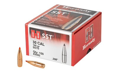 Hornady - SST - 30 Caliber - BULLET 30 CAL 308 165 GR SST 100/BX for sale