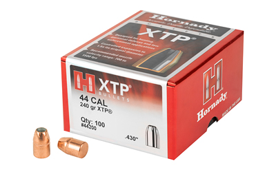 Hornady - XTP - 44 Caliber - BULLET 44 CAL 430 240 GR HP/XTP 100/BX for sale
