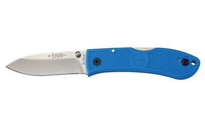 KBAR DOZIER FOLDING KNIFE 3" PLN BLU - for sale