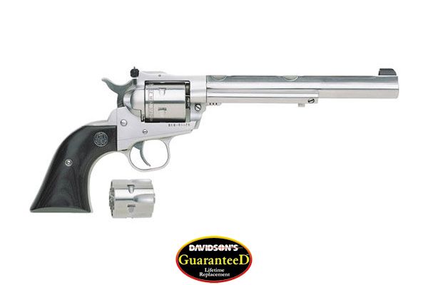 RUGER SINGLE-SIX CONVERTIBLE HUNTER 22LR/22WMR 7.5" AS SS - for sale
