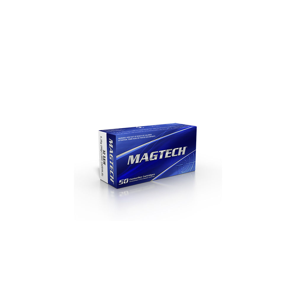 MAGTECH 32 S&W LONG 98GR LEAD WADCUTTER 50RD 20BX/CS - for sale