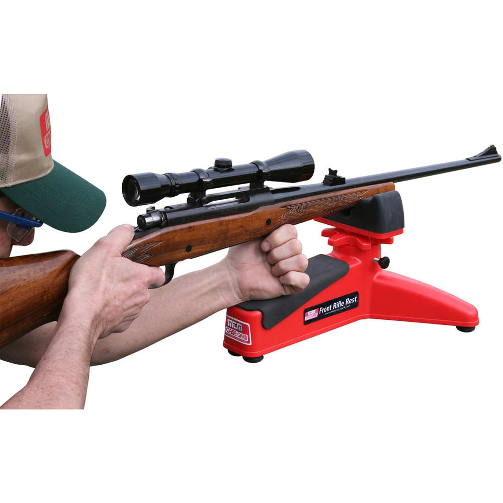 mtm case-gard - Front Rifle Rest/Handgun Pistol Rest - FRONT RIFLE REST - RED for sale