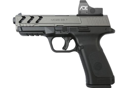 GIRSAN MC28SA 9MM ADJ. SGT W/OPTIC 17-SHOT TWO TONE POLY< - for sale