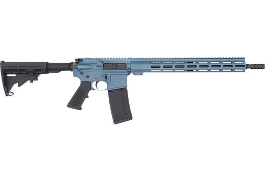 GLFA AR15 RIFLE .223 WYLDE 16" NIT BBL BLUE TITANIUM - for sale