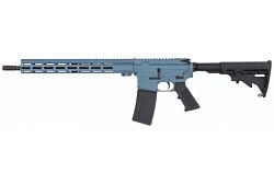 GLFA AR15 RIFLE .223 WYLDE 16" NIT BBL BLUE TITANIUM - for sale