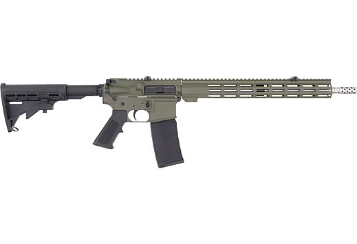 GLFA AR15 RIFLE 223 WYLDE 16" S/S BBL OD GREEN - for sale