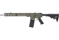 GLFA AR15 RIFLE 223 WYLDE 16" S/S BBL OD GREEN - for sale