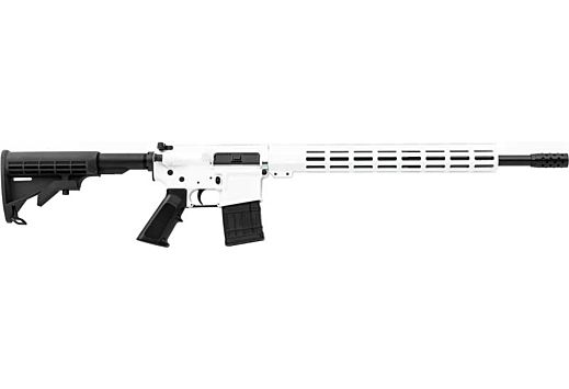 GLFA AR15 .450 BUSHMASTER 18" NIT BBL WHITE - for sale