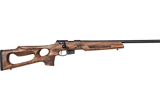 ANSCHUTZ 1761 HB 22LR 20" BLUED/WALNUT THUMBHOLE 2-STG - for sale