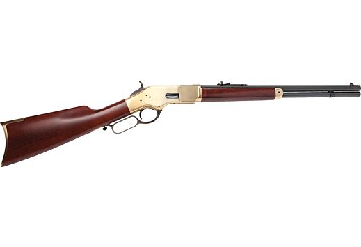 CIMARRON 1866 YELLOWBOY 44SP 24" OCTAGON BRASS/BLUED WALNUT - for sale