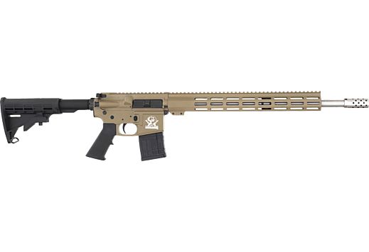 GLFA AR15 450 BUSHMASTER 18" S/S BBL FLAT DARK EARTH - for sale