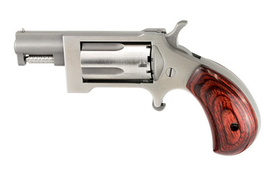 NAA SIDEWINDER 22LR/22WMR 1.5" SWINGOUT CYL S/S MAT WOOD - for sale