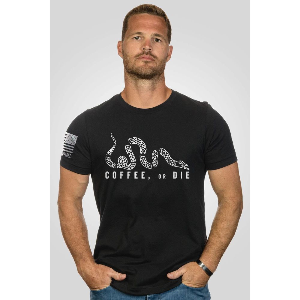 nine line apparel - COFFEEORDIETSBLACK3XL - COFFEEORDIE TSHIRT BLACK XL for sale