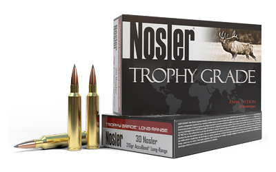 NOSLER TROPHY GRADE LR 30 NOSLER 210GR ABLR 20RD 10BX/CS - for sale