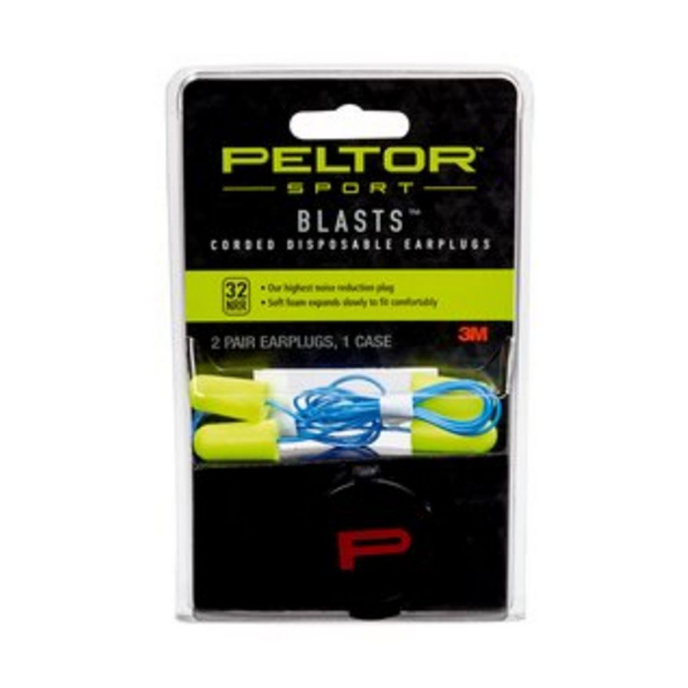 peltor - Sport - BLASTS CORDED DISP EAR PLUGS 2 PAIRS for sale