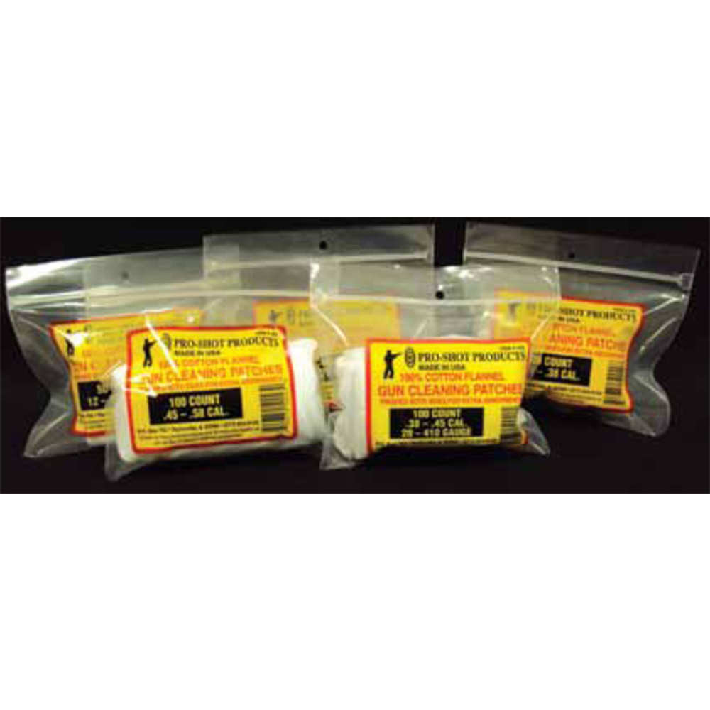 PRO-SHOT PATCH .270-.38CAL 100CT - for sale