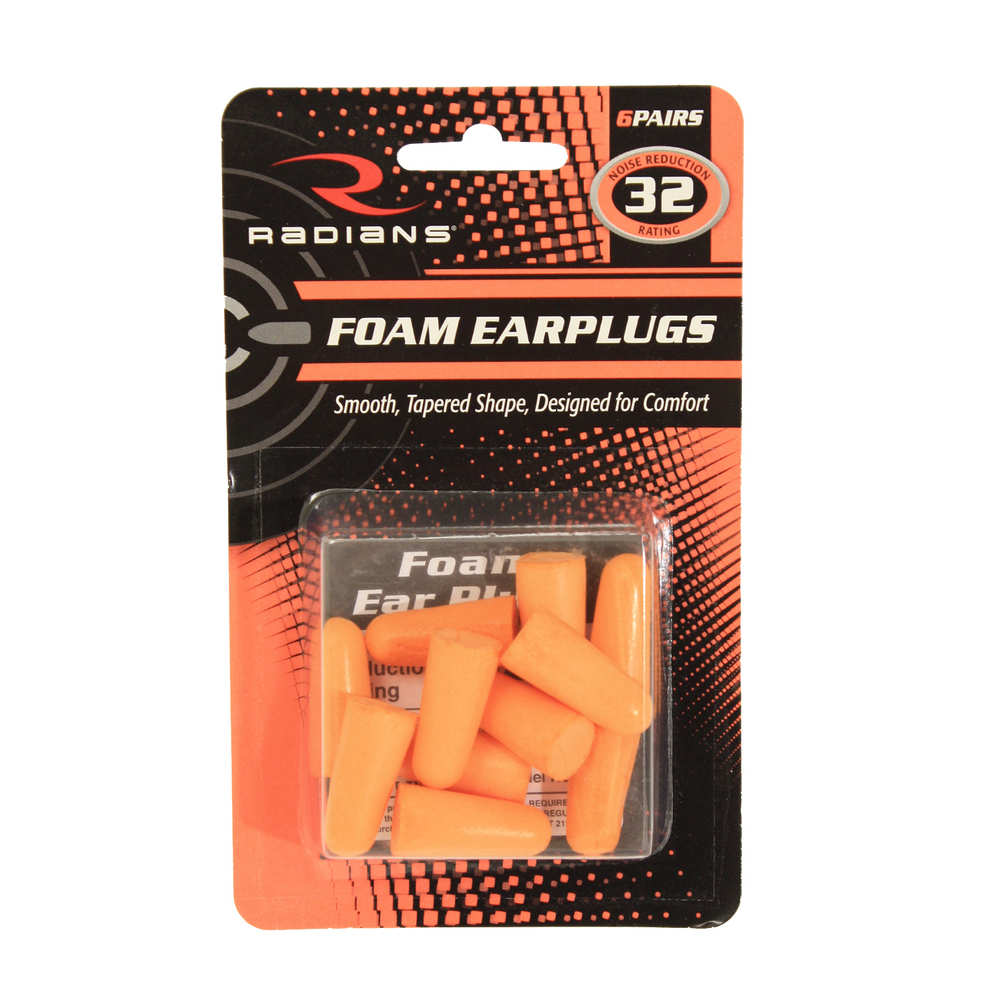 radians - Resistor - FOAM EARPLUGS UNCORDED NRR 32dB 3PR for sale