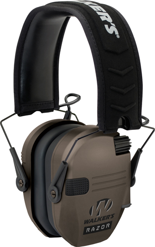 WALKER'S RAZOR SLM ELEC MUFF FDE - for sale