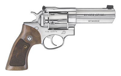 RUGER GP100 357MAG 4.2" AS POLISHED SS FULL SHROUD (TALO) - for sale