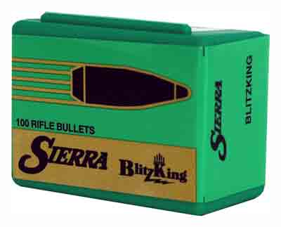 sierra bullets - BlitzKing - 22 Caliber - BULLETS BLITZKING 22CAL 55GR HPBT 100/BX for sale