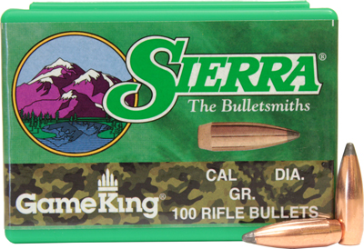 sierra bullets - GameKing - 30 Caliber - BULLETS VARMNT 30 CAL 150GR FMJBT 100BX for sale