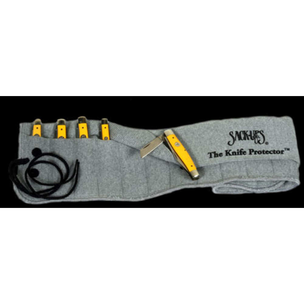 sack-ups - 807 - PROTECTOR 18 KNIFE ROLL 3IN-5IN KNIVES for sale