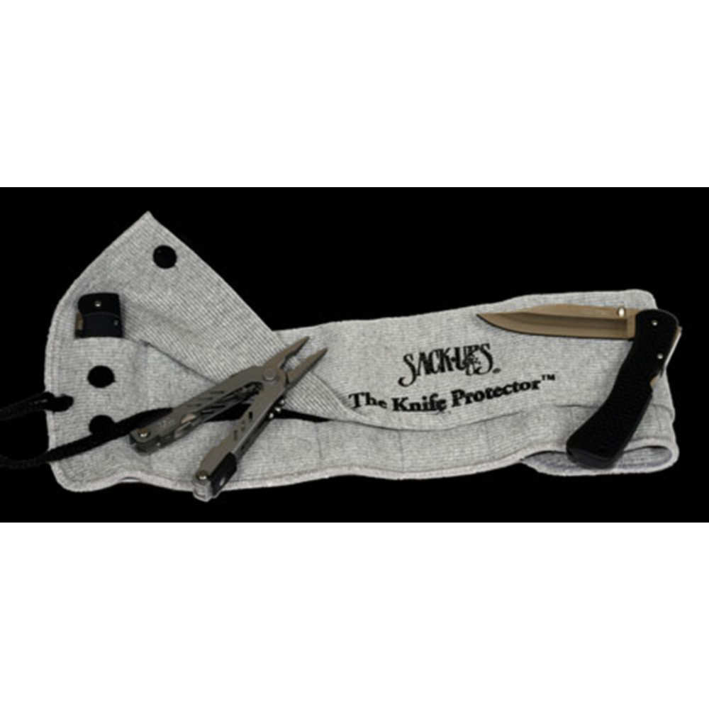 sack-ups - 808 - PROTECTOR 10 KNIFE ROLL FLDRS PL-GRY for sale
