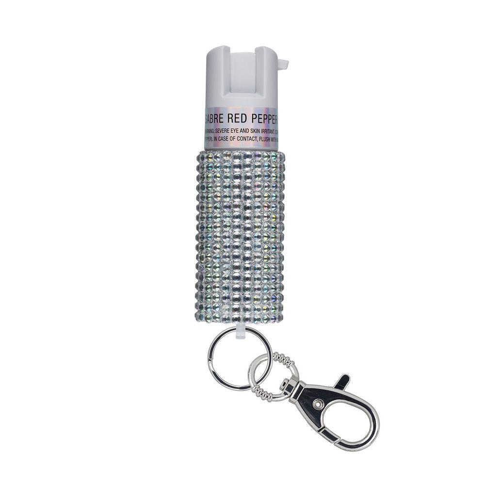 security equipment - KRJWH02 - JEWLD PEPPER SPRAY W/KEY RING WHITE for sale